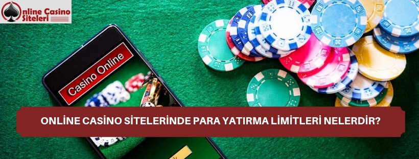 Online casino sitelerinde para yatırma